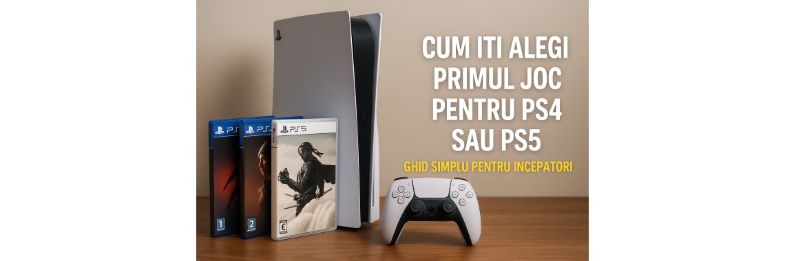How to Choose Your First Game for PS4 or PS5 – A Simple Beginner’s Guide