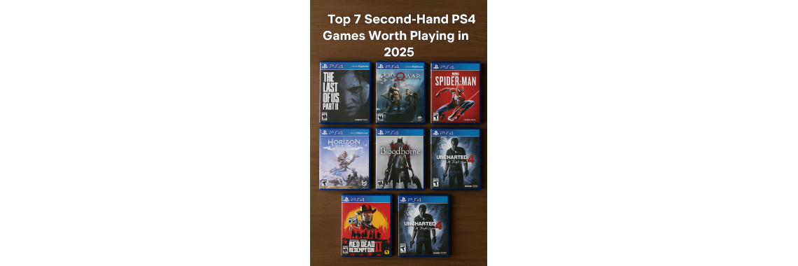Top 7 jocuri second-hand pentru PS4 care merită în 2025